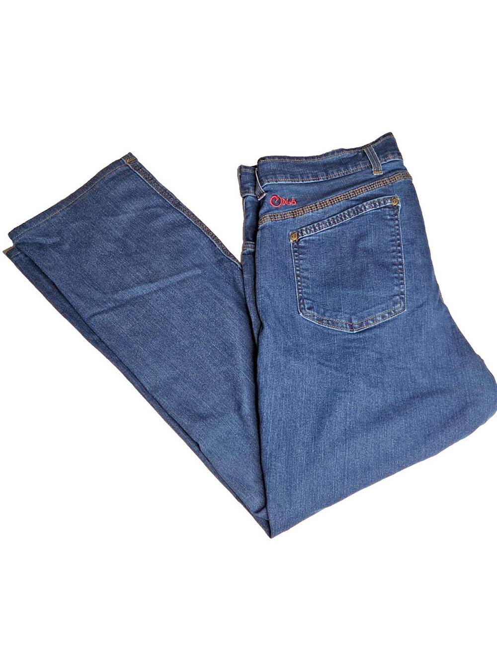 Origin Delta68 D68 Men's Jeans 38x28 Dark Wash Made USA Stretch Denim Legit Fit